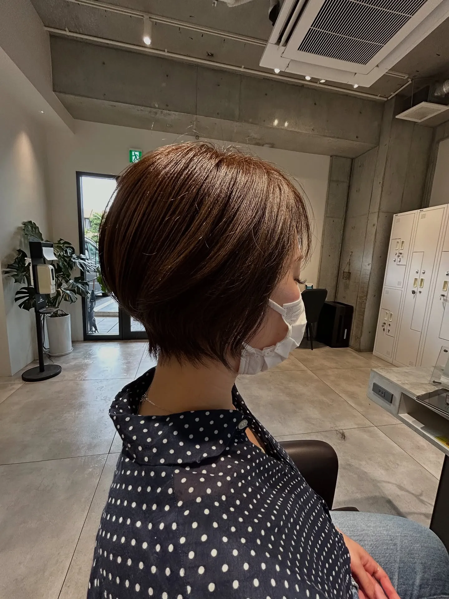 [パーマなし ］ショートボブ