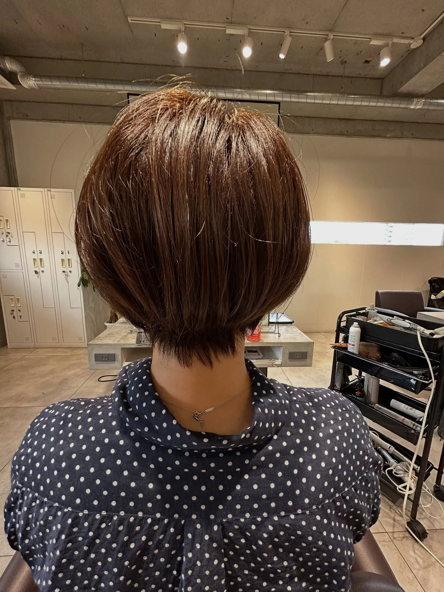 [パーマなし ］ショートボブ