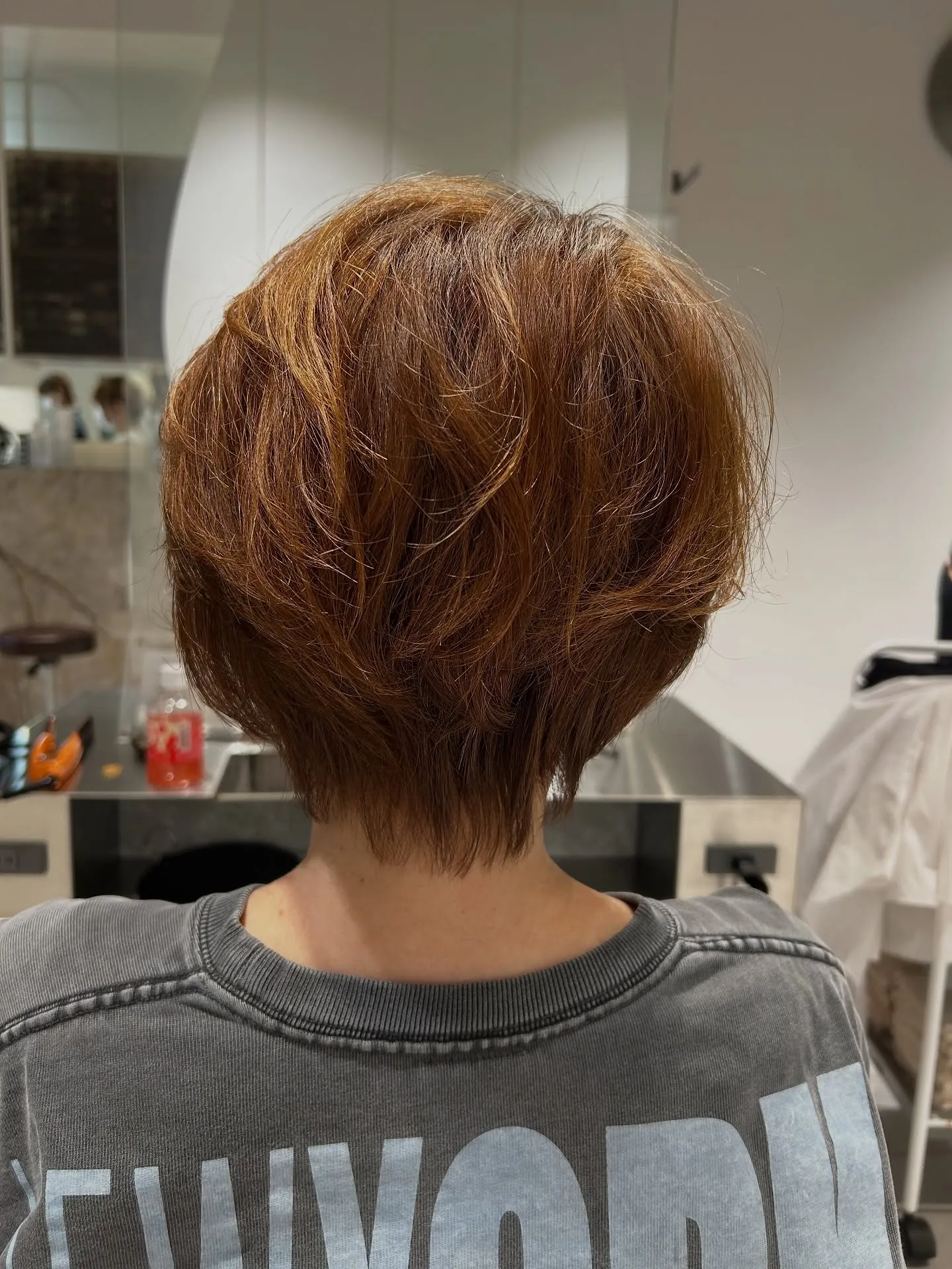 ショートでも軟毛、細毛はデジタルパーマ！