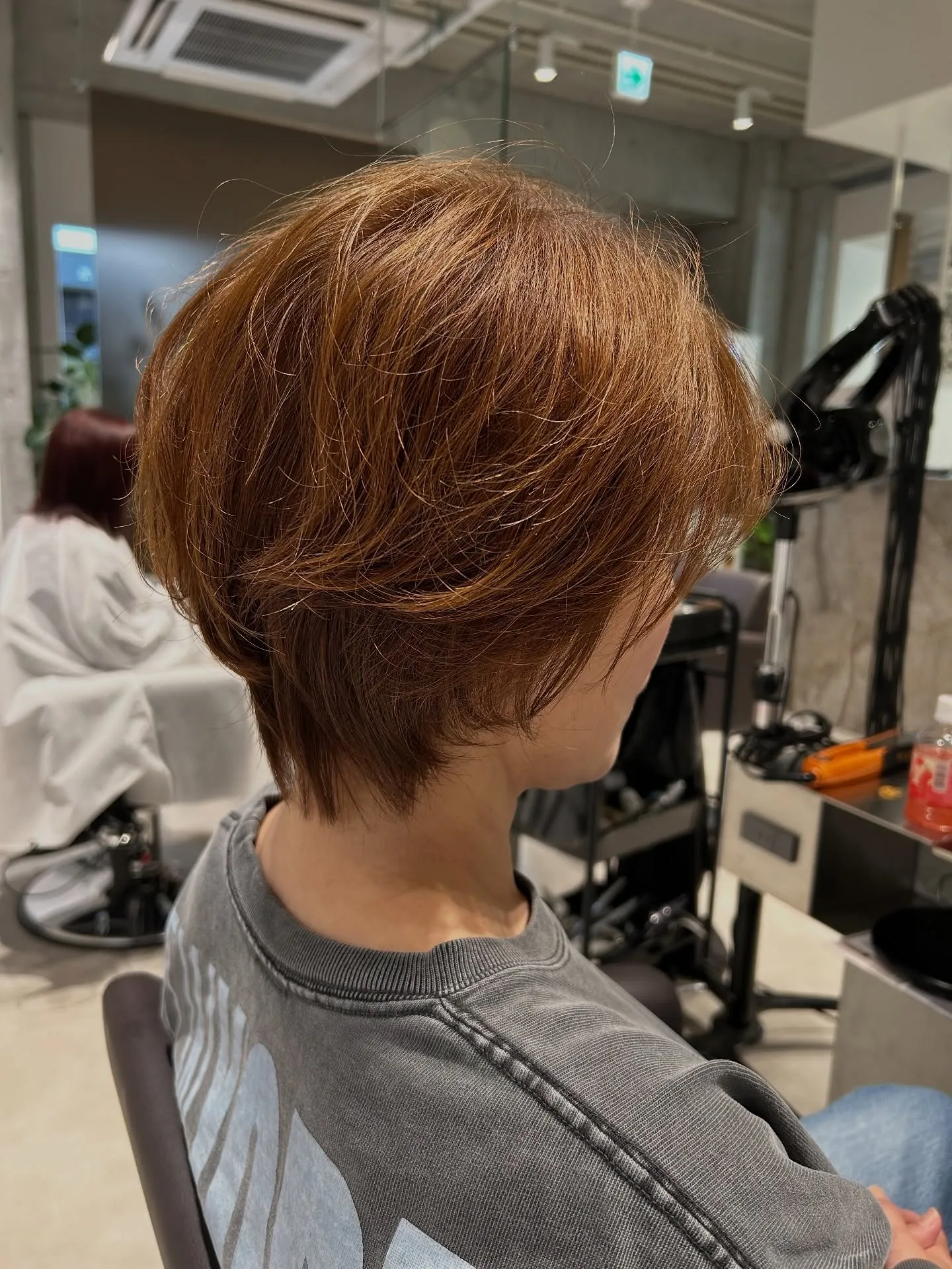 ショートでも軟毛、細毛はデジタルパーマ！