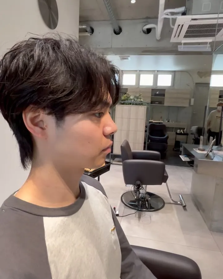 キューティクルカール［メンズパーマ］